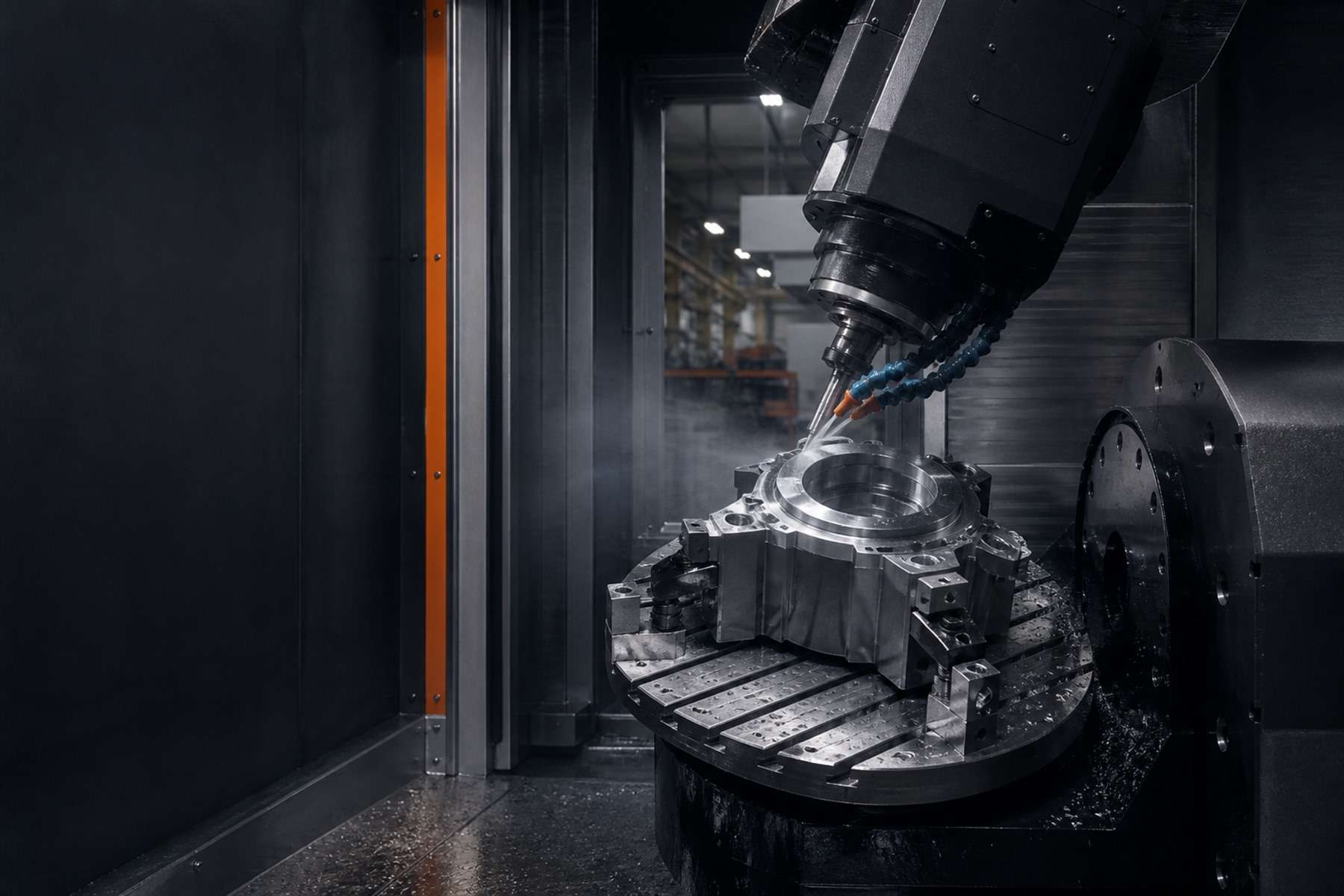 Precision CNC machining for high net worth wealth management clients in manufacturing