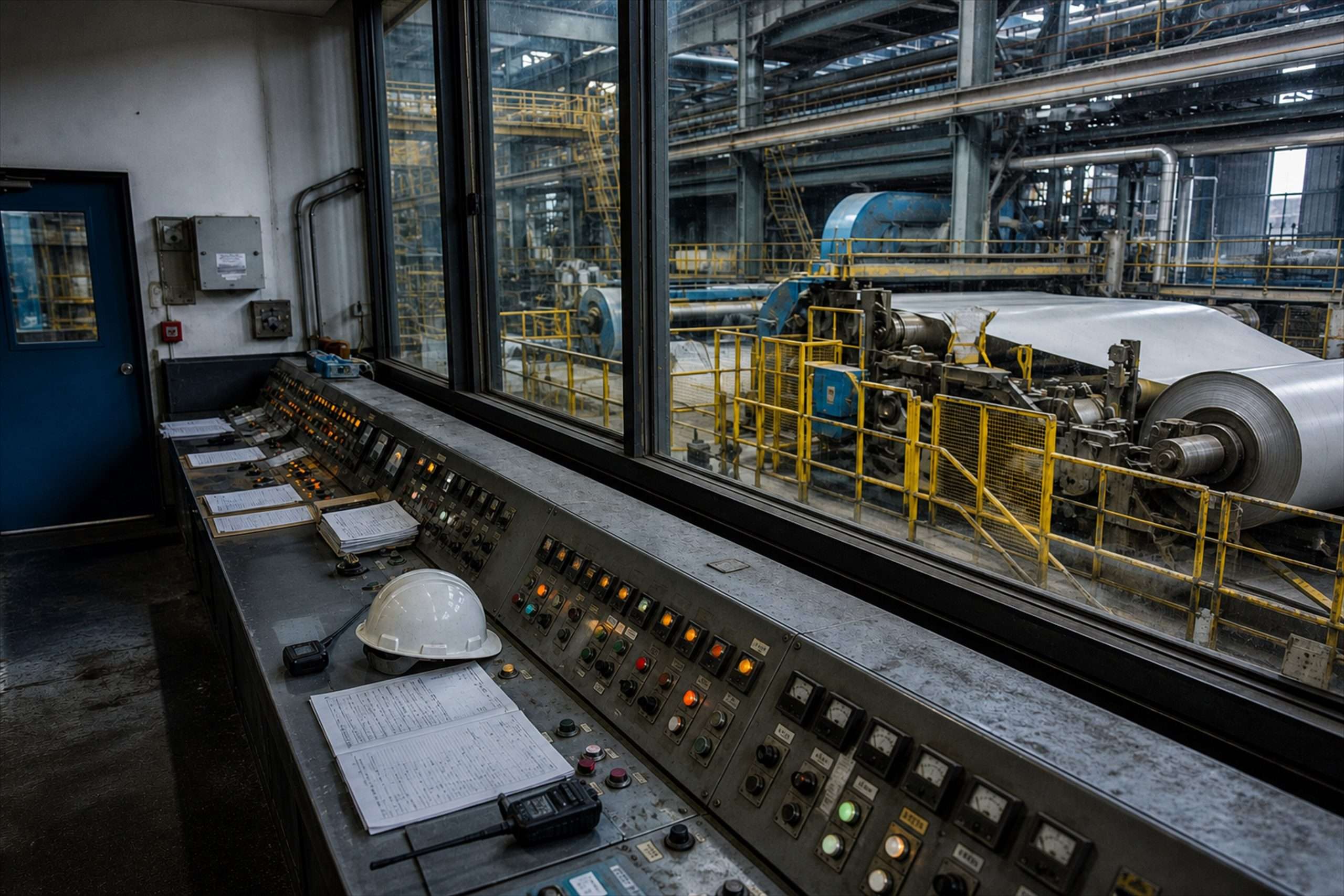 reviewing manufacturing plans before a business ownership transition